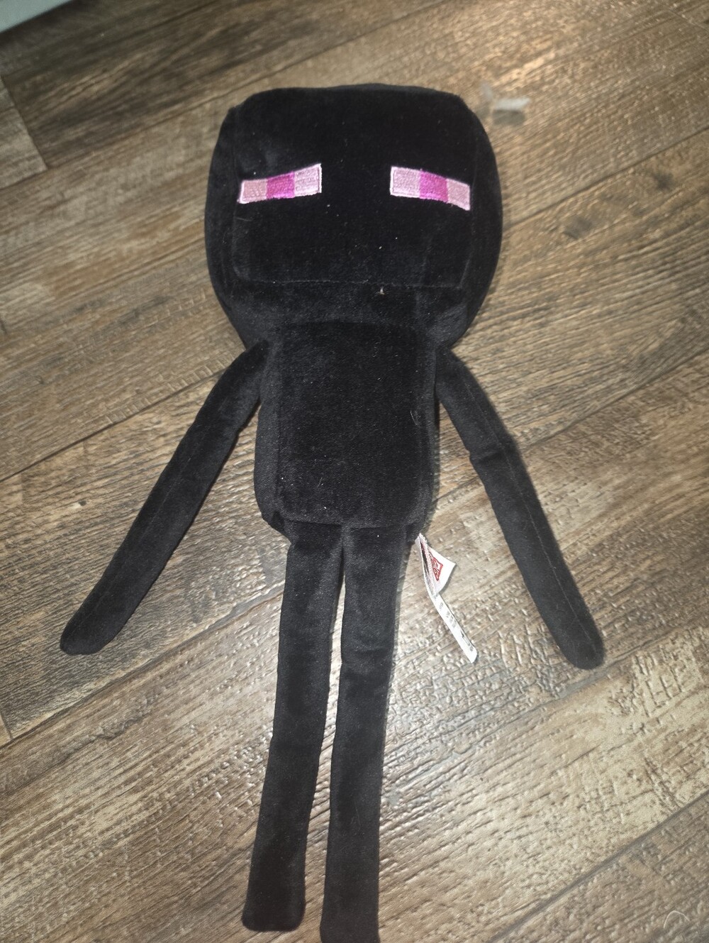 Mattel Minecraft Super Soft Enderman 14" Plush Mojang Velvety Finish
